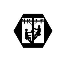 Line man 7 hexagon