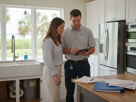 home inspection scene