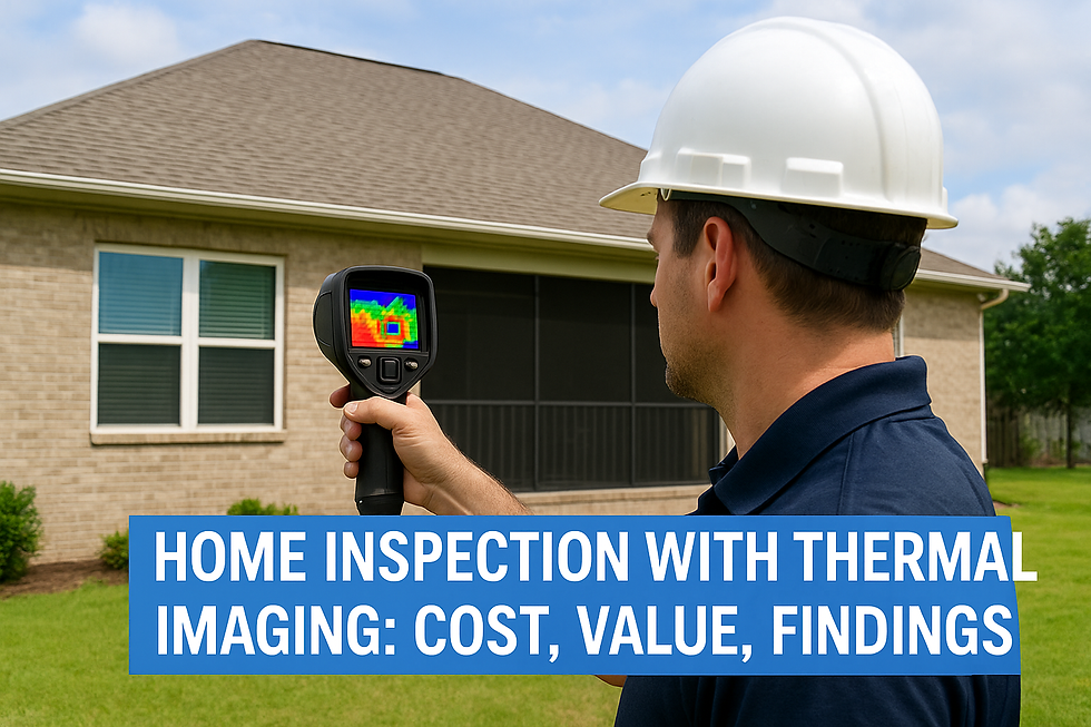 Home Inspection With Thermal Imaging: Cost, Value, Findings
