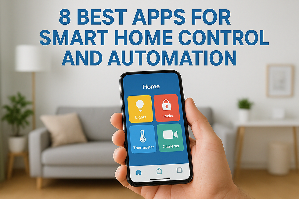 8 Best Apps for Smart Home Control and Automation