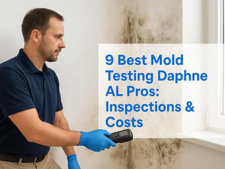 9 Best Mold Testing Daphne AL Pros: Inspections & Costs