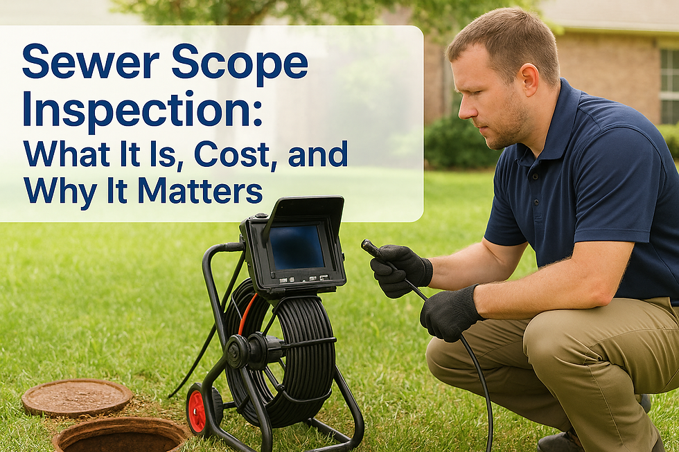 Sewer Scope Inspection: What It Is, Cost, and Why It Matters