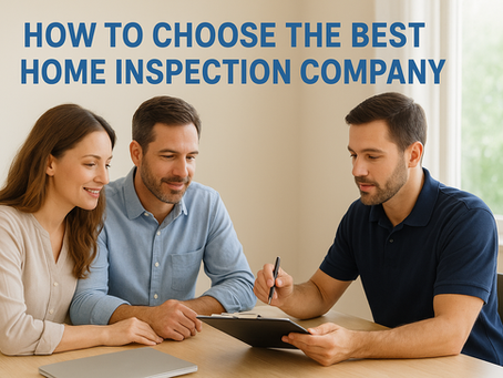 How to Choose the Best Home Inspection Company