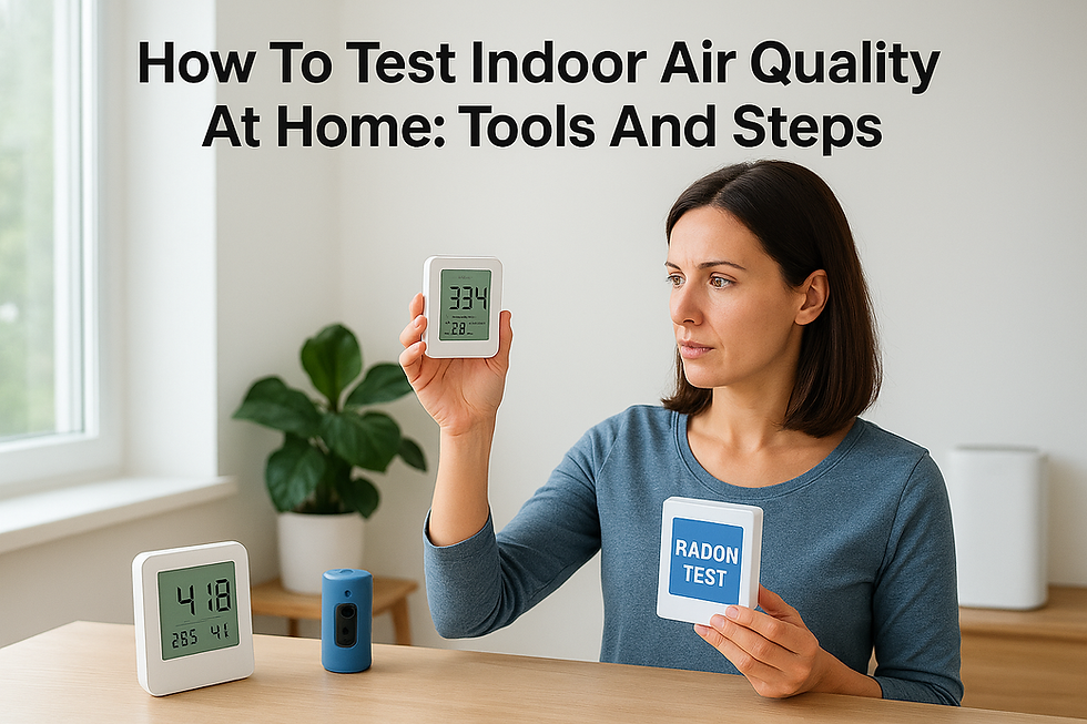 How To Test Indoor Air Quality At Home: Tools And Steps