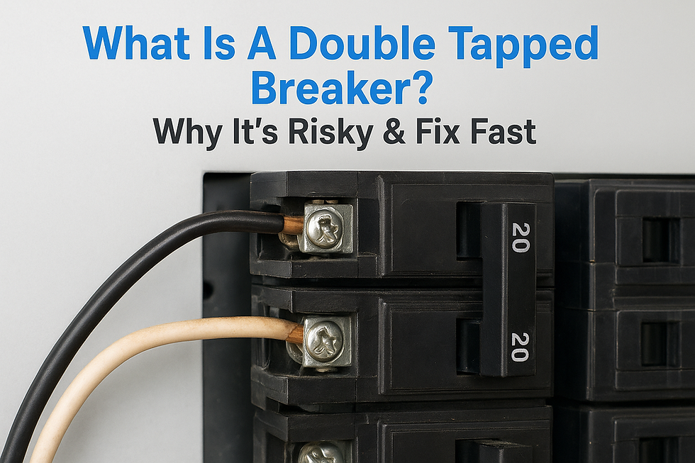 What Is A Double Tapped Breaker? Why It’s Risky & Fix Fast