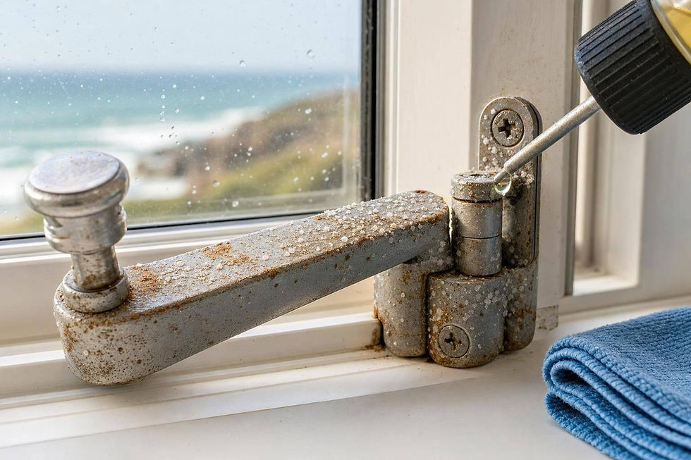 Coastal Window Hardware: Corrosion Risks