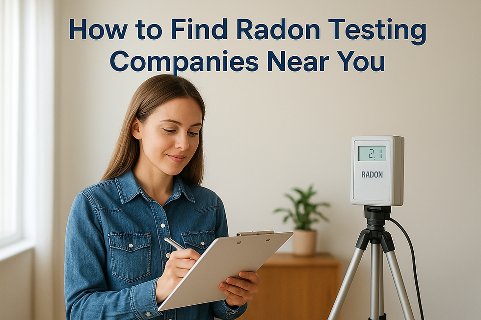 How to Find Radon Testing Companies Near You