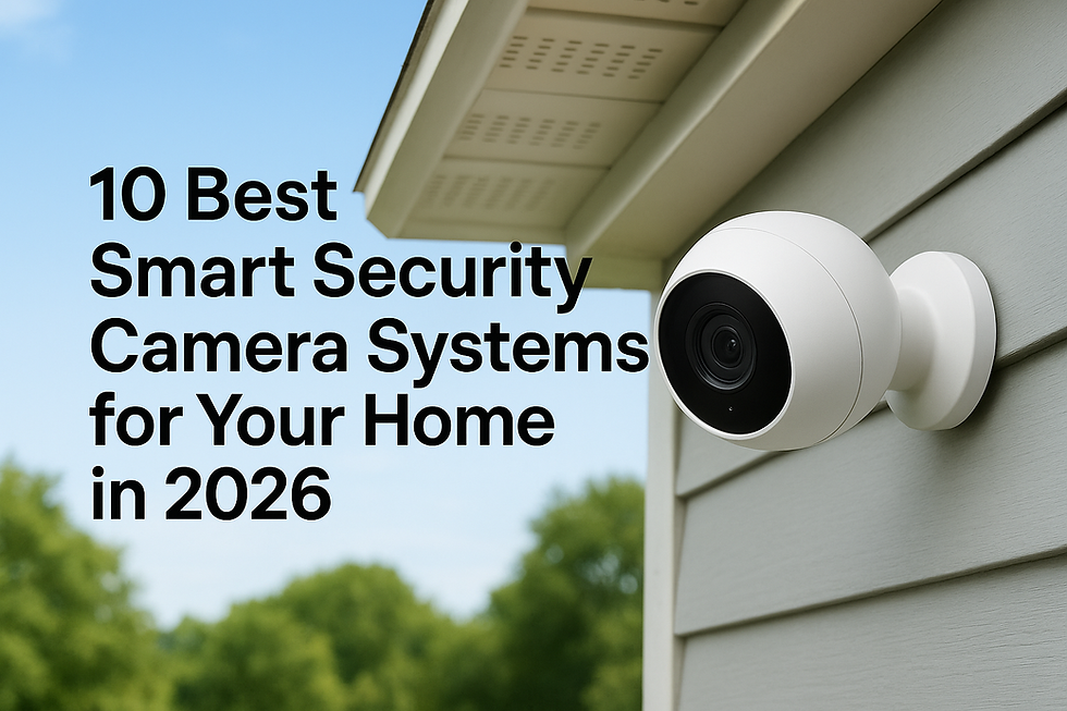 10 Best Smart Security Camera Systems for Your Home in 2026