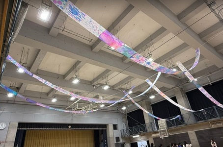 学習発表会のお手伝い