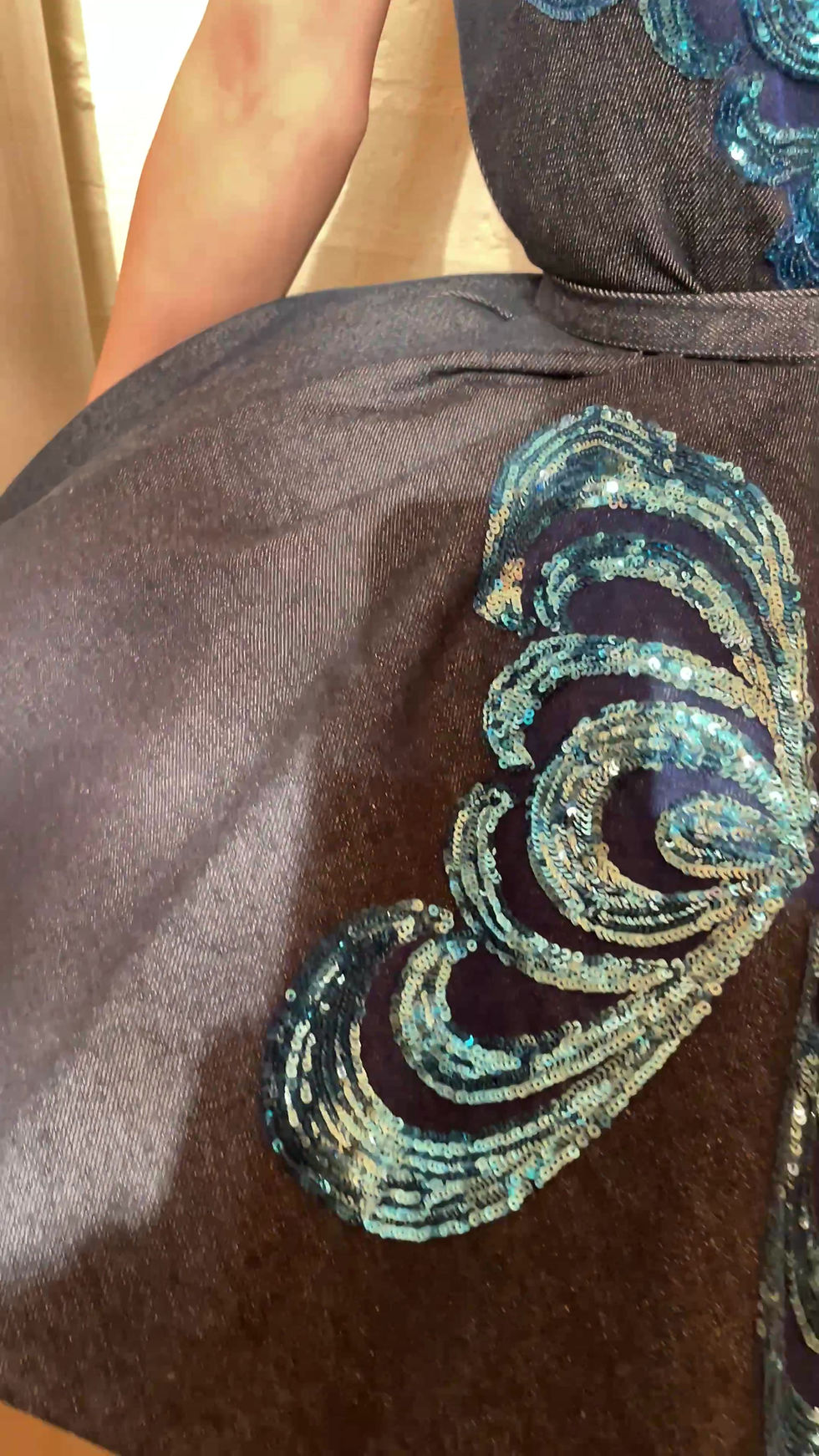 Thumbnail: Sequin Butterfly Denim 