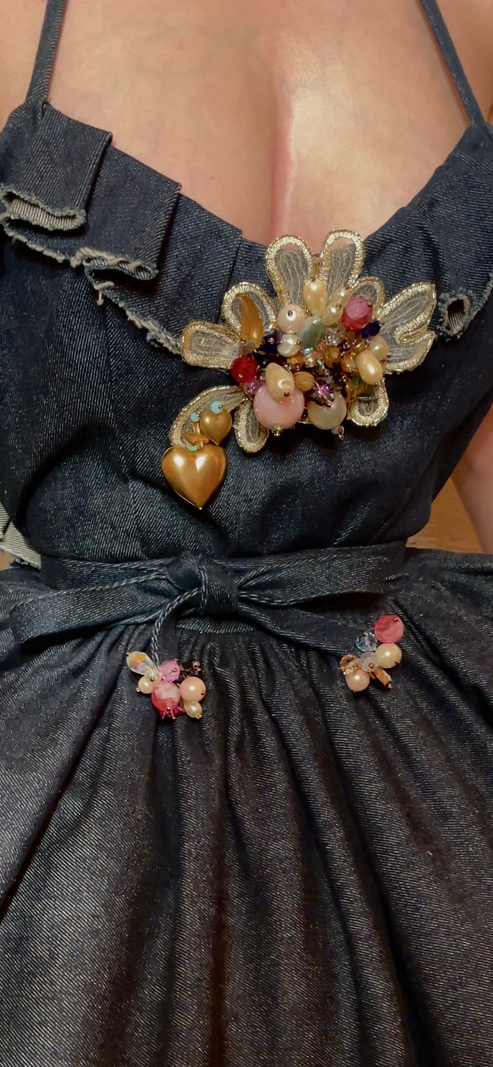 Thumbnail: Denim Frill Ballerina 