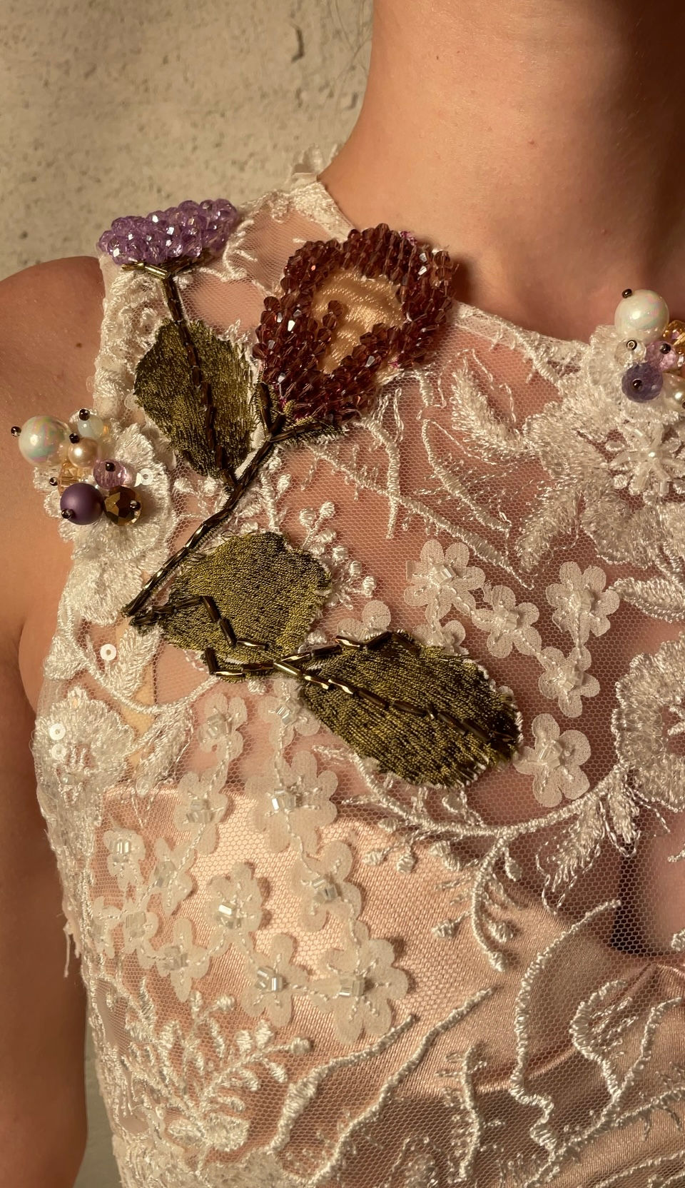 Thumbnail: Short Grape Tulip Dress