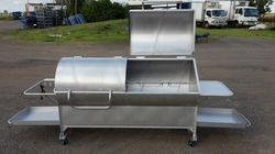 S/Steel BBQ/ Spit 2 mtrs long
