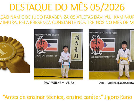 Destaque do Mês — Maio de 2026: Davi Yuji Kamimura e Vitor Akira Kamimura