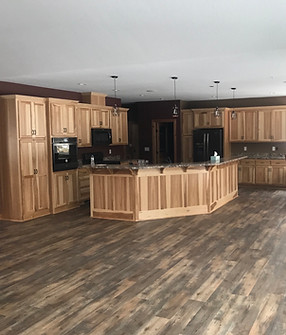 Wood work, enamel, cabinets