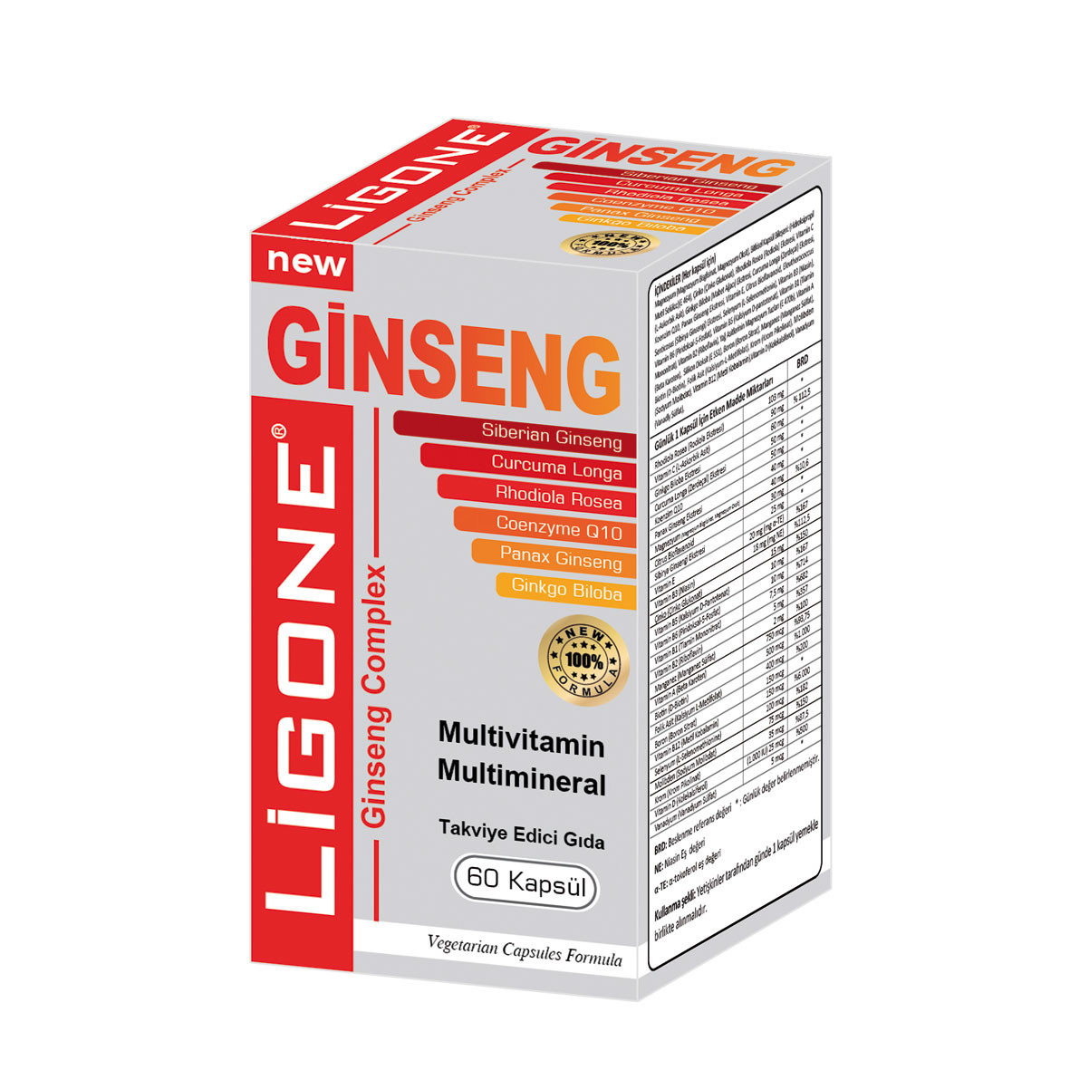Rc Farma Ilac Ligone Ginseng 30 60 Kapsul