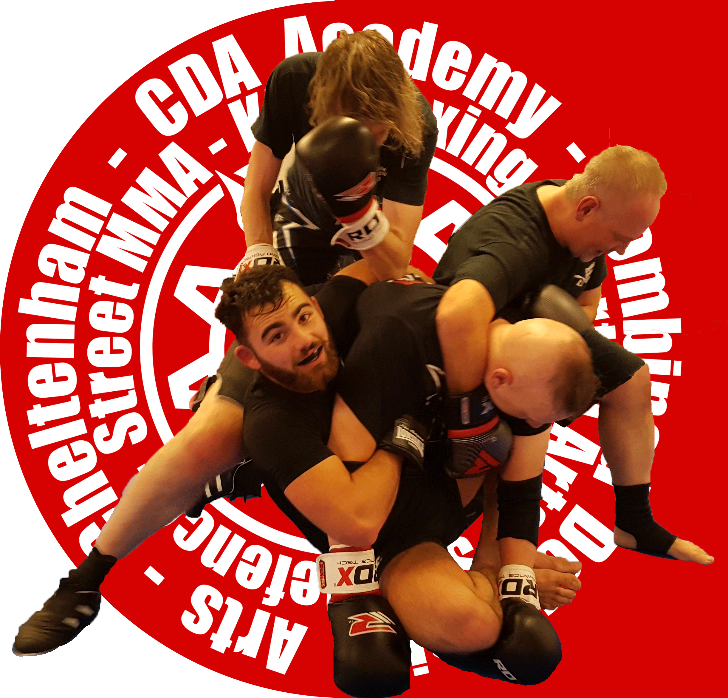 Header image for our street mma class of group of men graplin