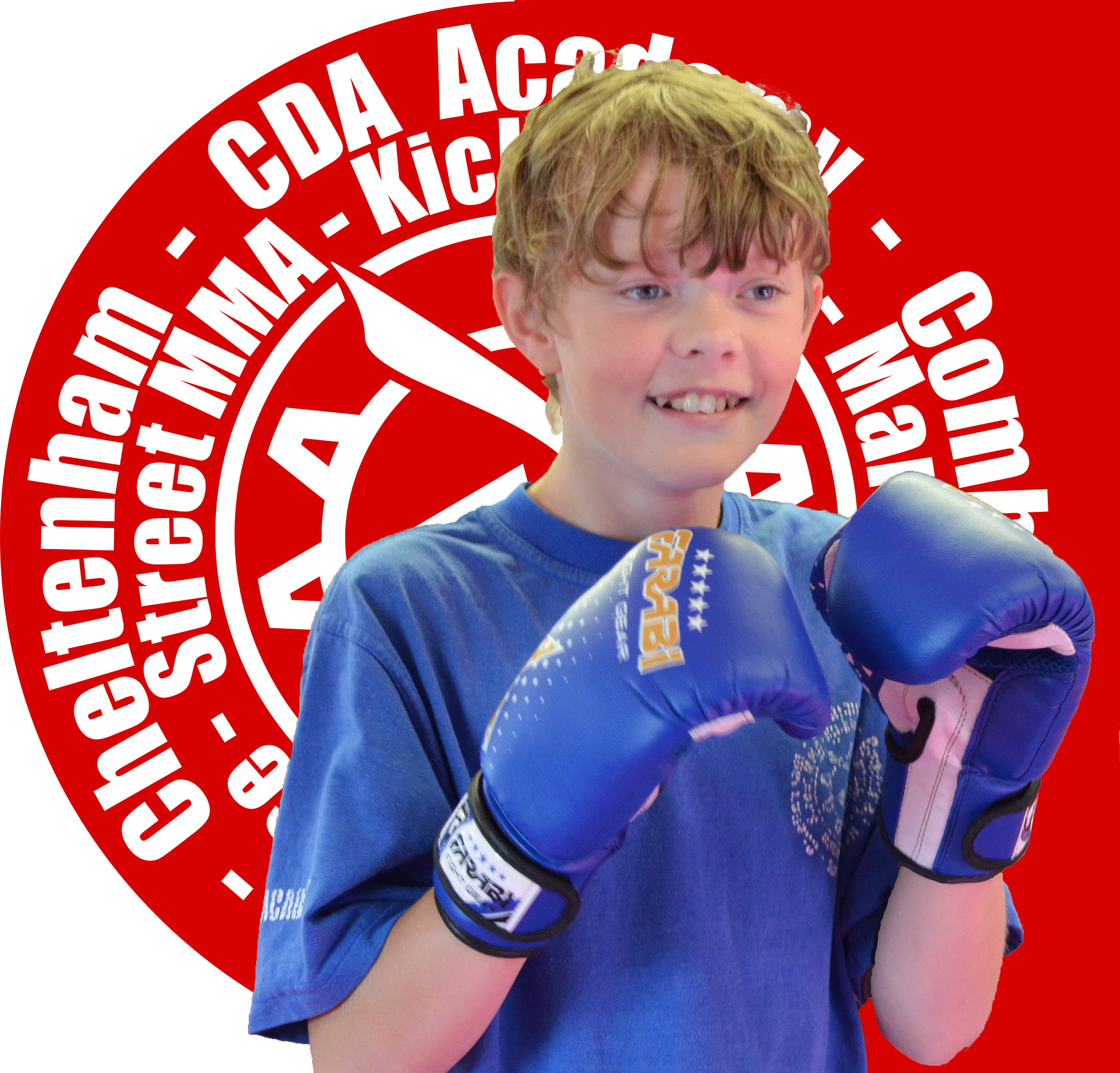 CDA Kickboxing student