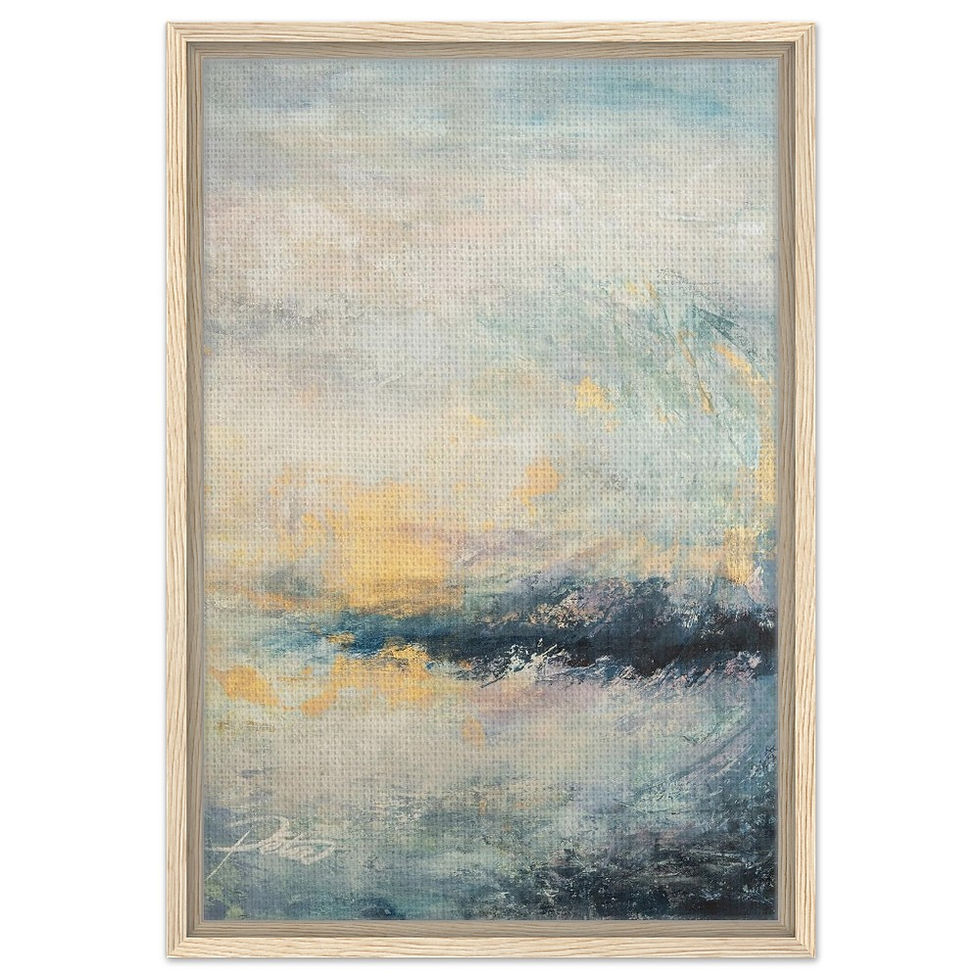 Thumbnail: Serenity's Embrace  (Framed Canvas)