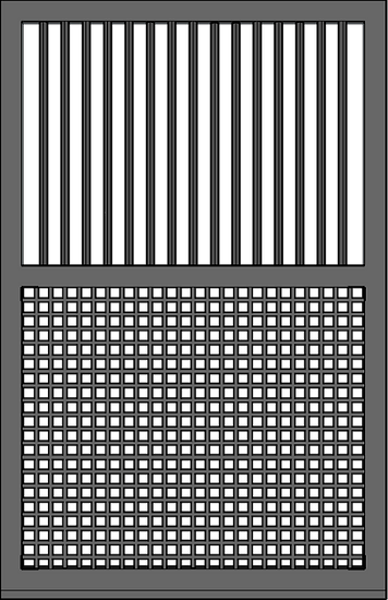 Stall Doors_Traditional-AM3-Bar top-mesh bottom.webp