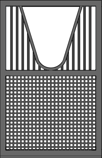 Stall Doors_Yoke-AM3-yoke top-mesh bottom.webp