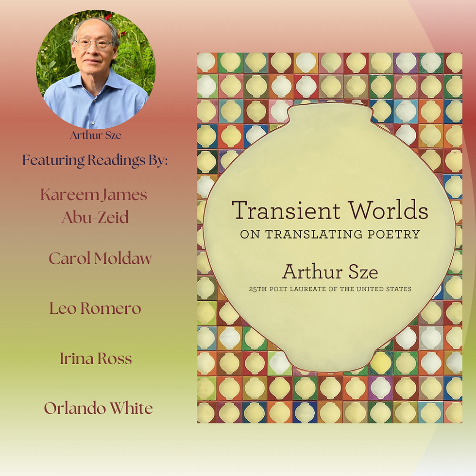 A Celebration of Transient Worlds: On Translating Poetry
