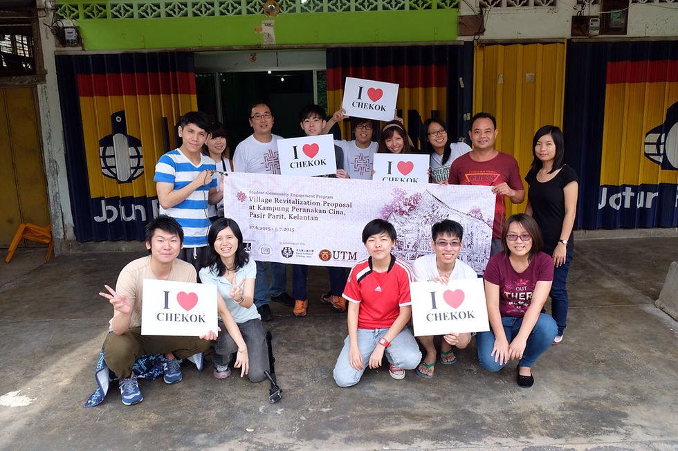 Pelajar dan pensyarah terlibat