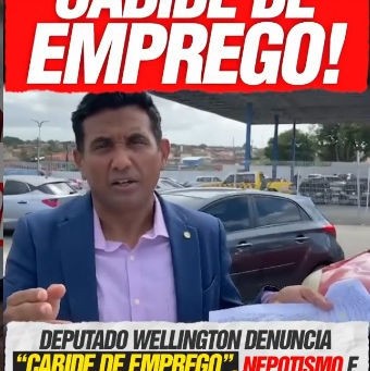 Deputado Wellington denuncia “cabide de emprego”, nepotismo e contratações irregulares no Detran