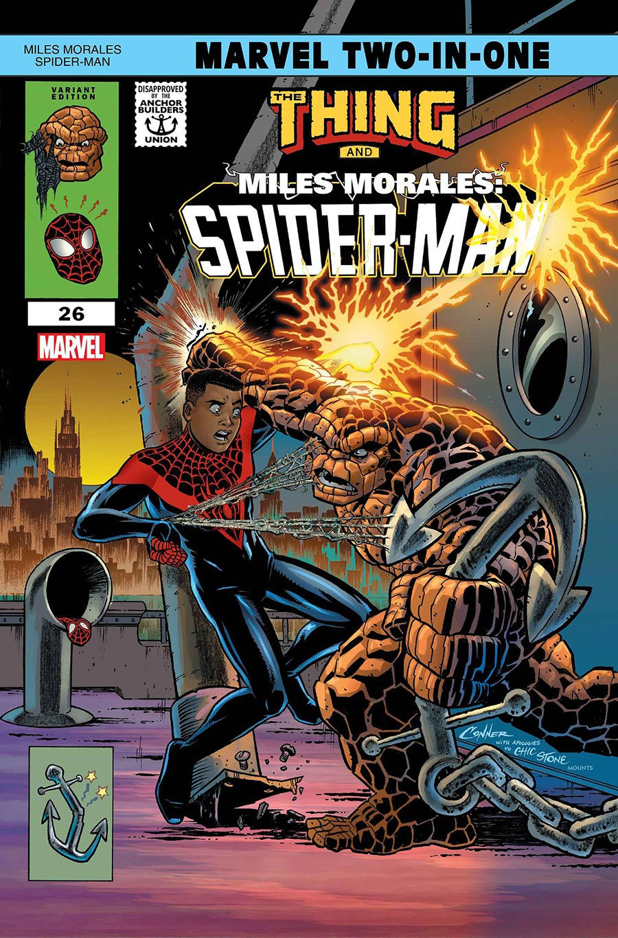 Miles Morales Spider-Man Vol 2 #26 Cover B Variant Amanda Conner Marvel Two-In-O