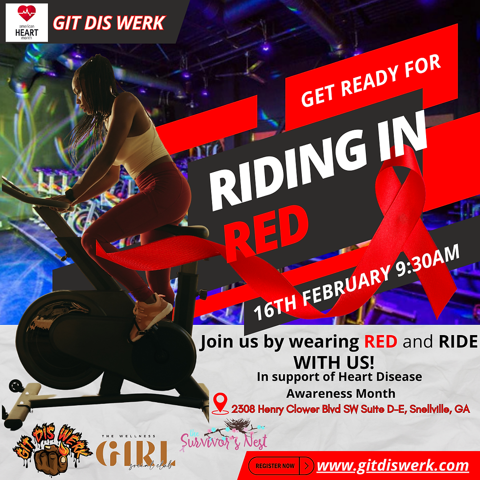 Riding in Ride: Heart Awareness Spin Class