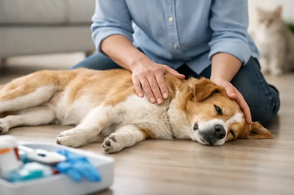 How to Manage a Pet Seizure Safely