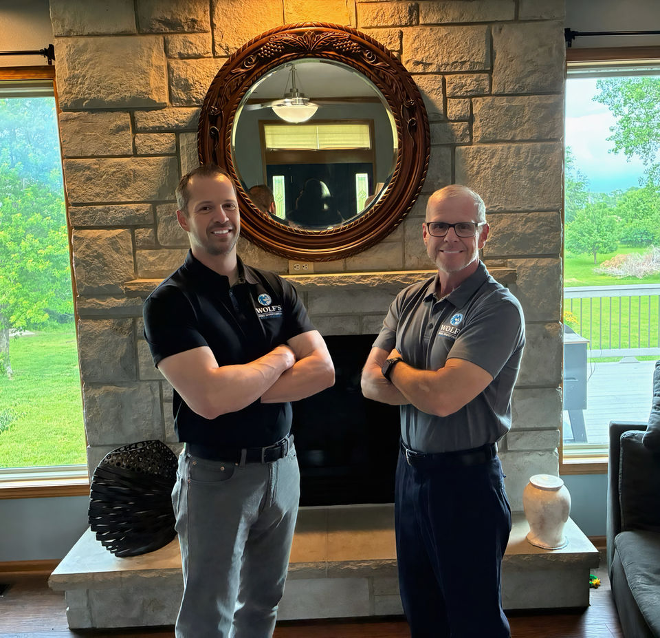 Top rated inspectors Brett Wolf and Robert Aurner.
