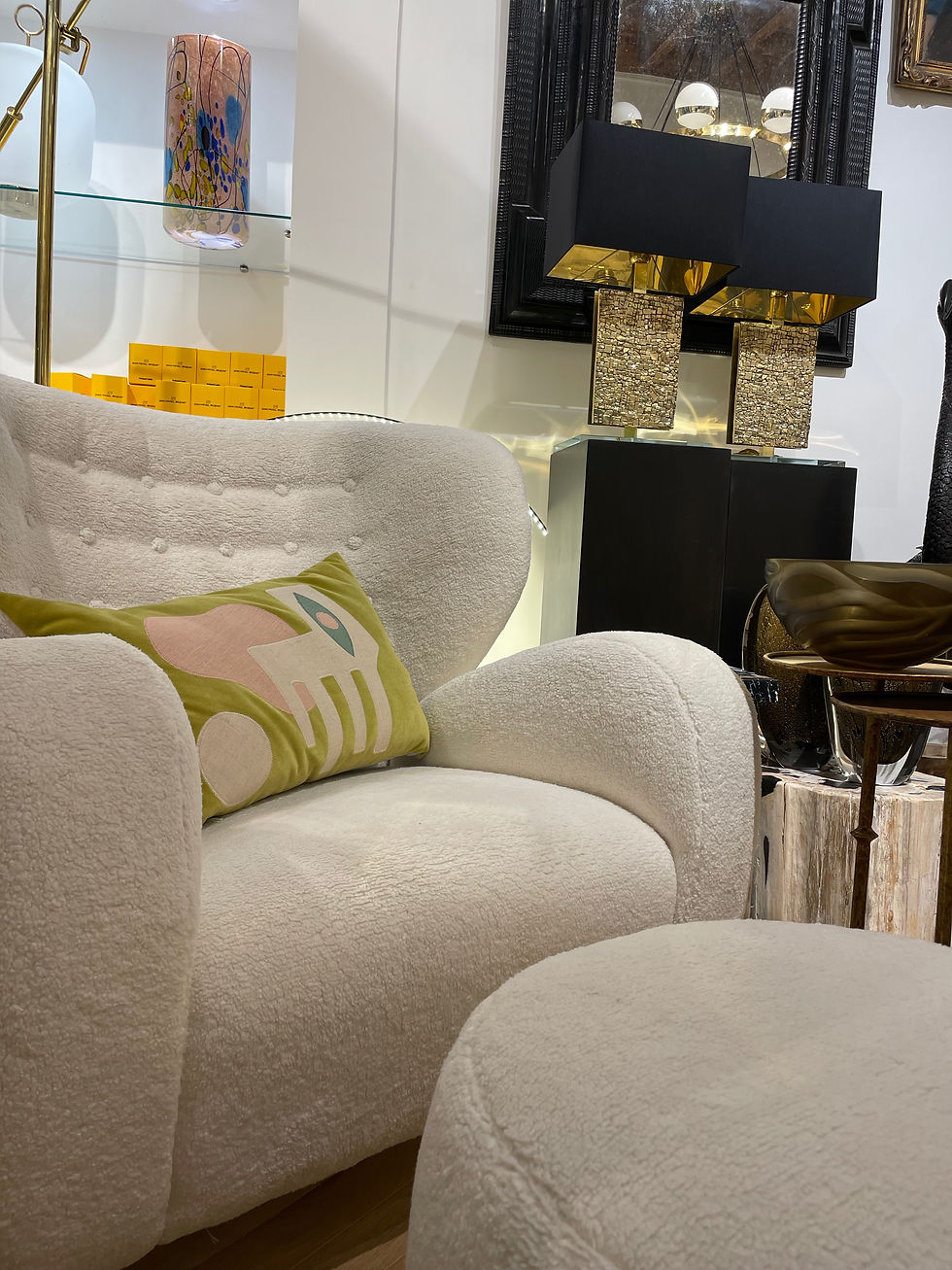 Miniature : Fauteuil en laine