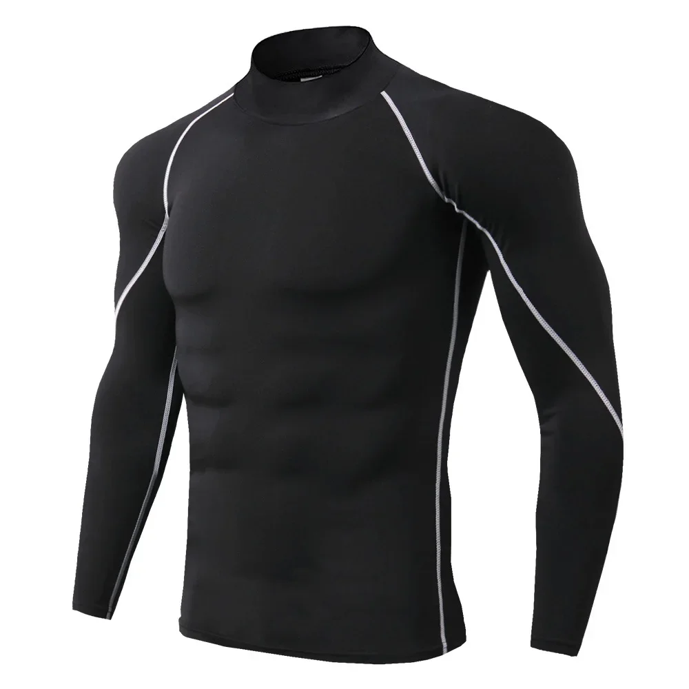Men’s Long Sleeve Compression Sports T-Shirt – Quick Dry Gym Wear