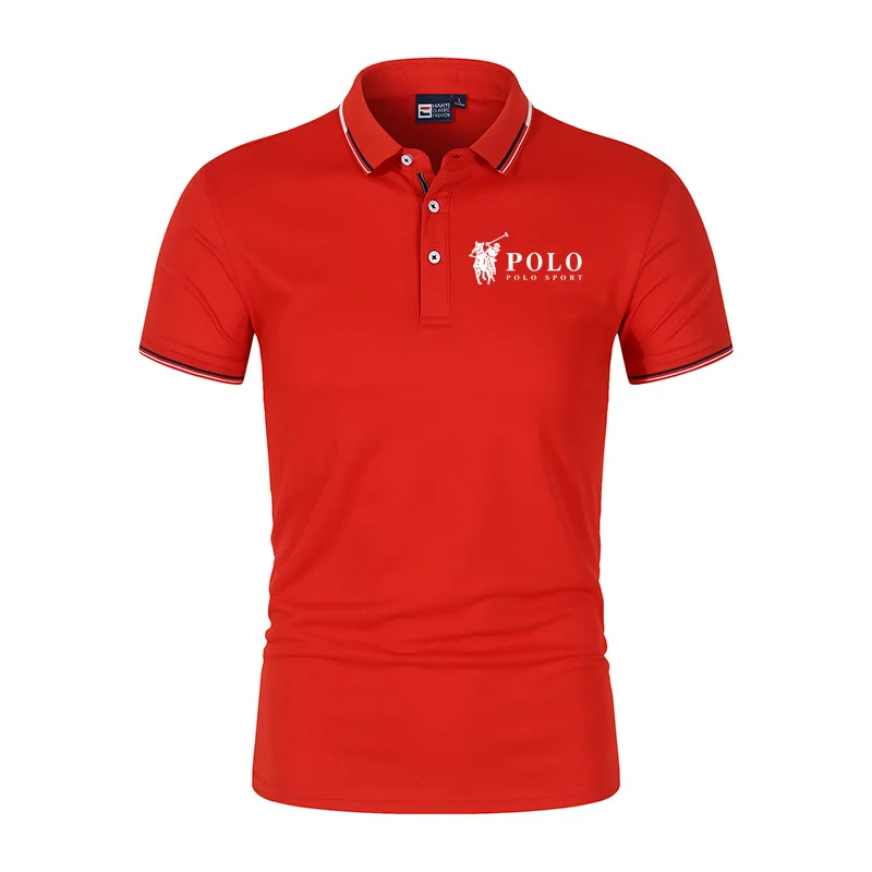 Thumbnail: Men's Premium Quick-Dry Polo Shirt