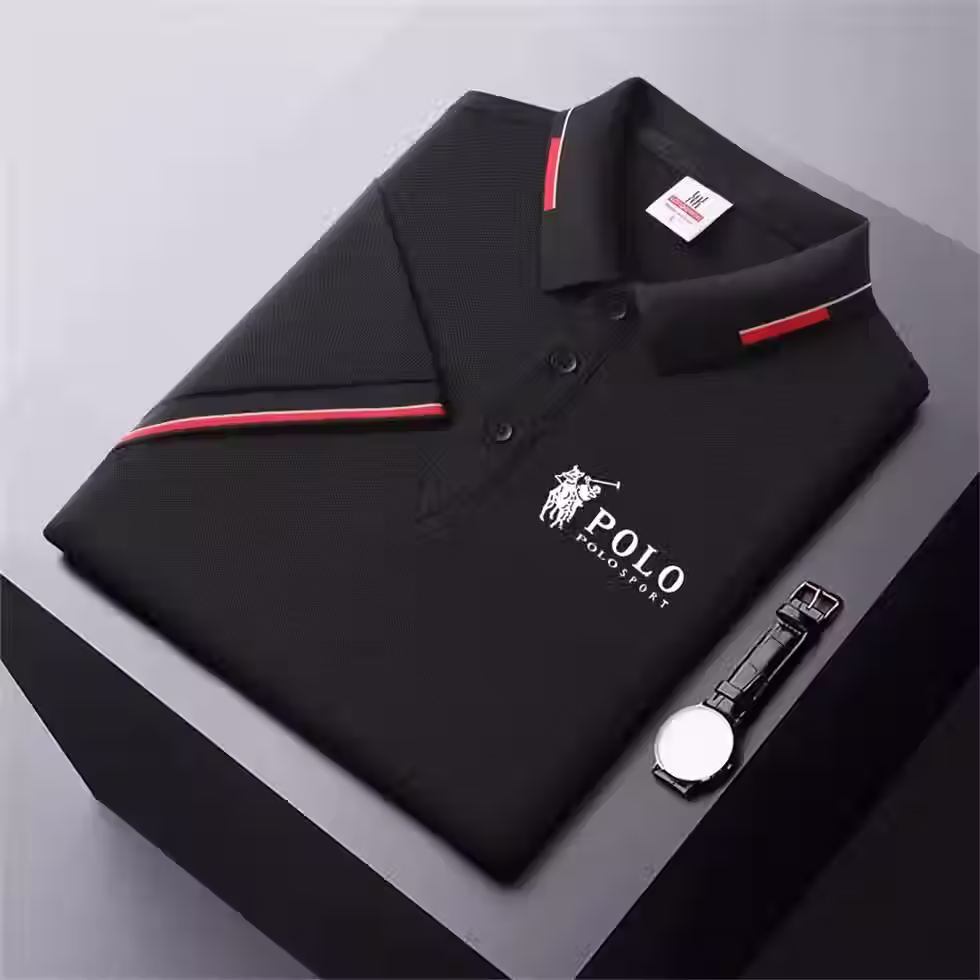 Thumbnail: Men's Premium Quick-Dry Polo Shirt