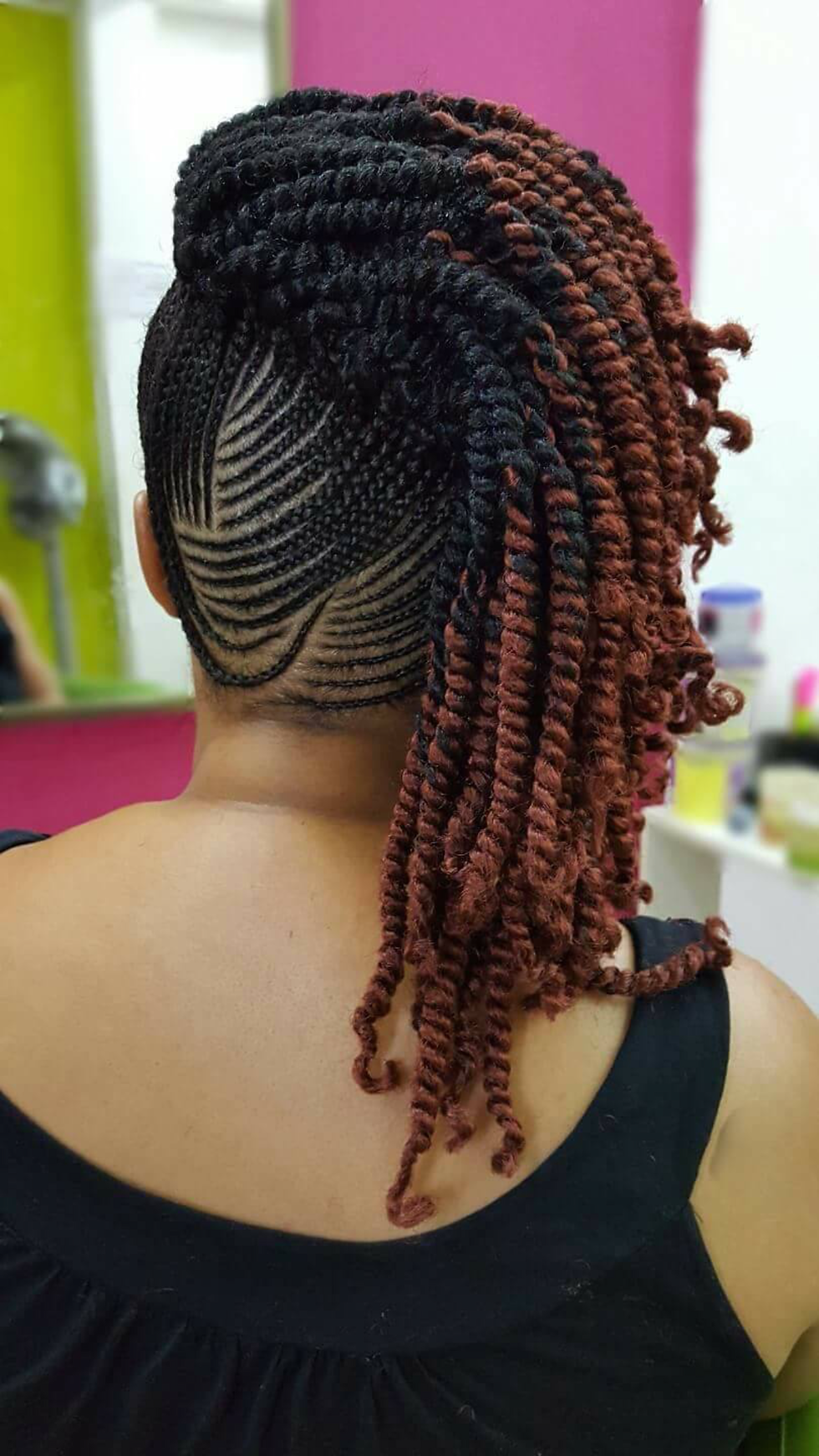 CORNROW TWISTS