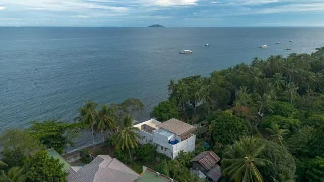 Dauin Drone view