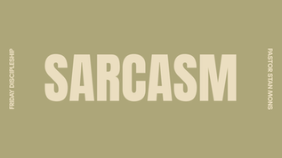 Sarcasm 
