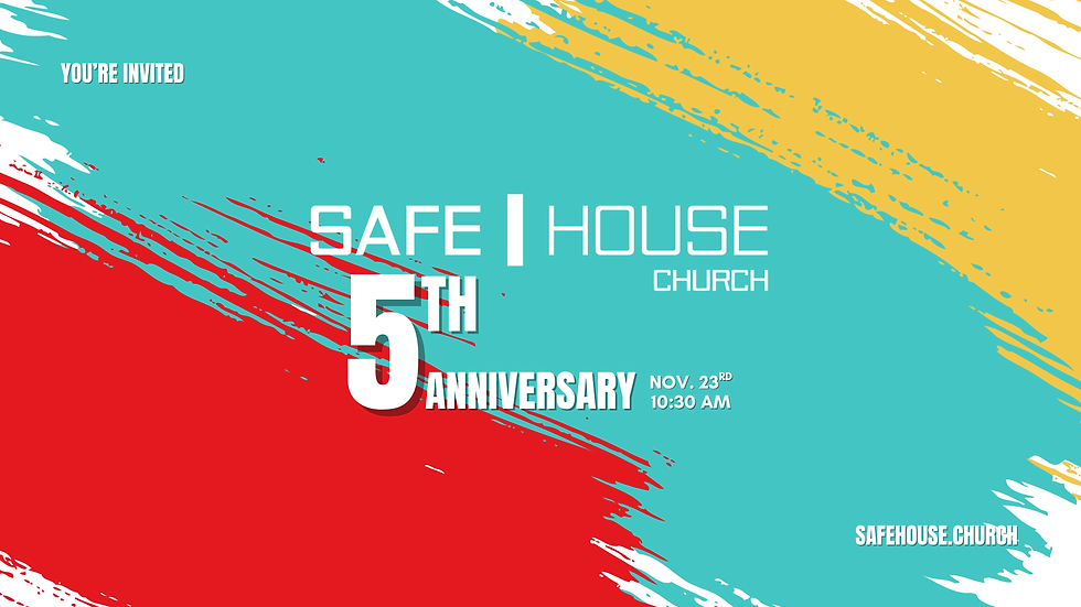Church 5-year anniversary service