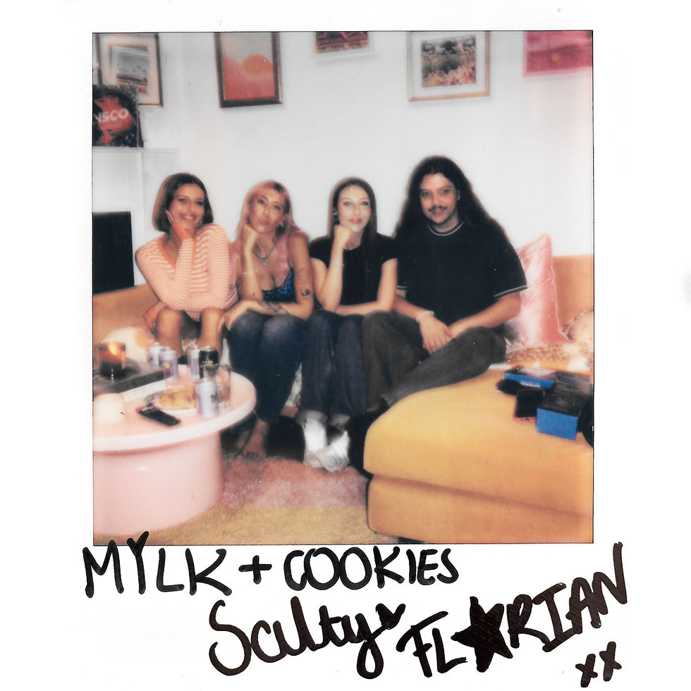 PODCAST: MILK + COOKIES EPISODE TWO - MILKY INTERVIEWS SALTY + FLORIAN
