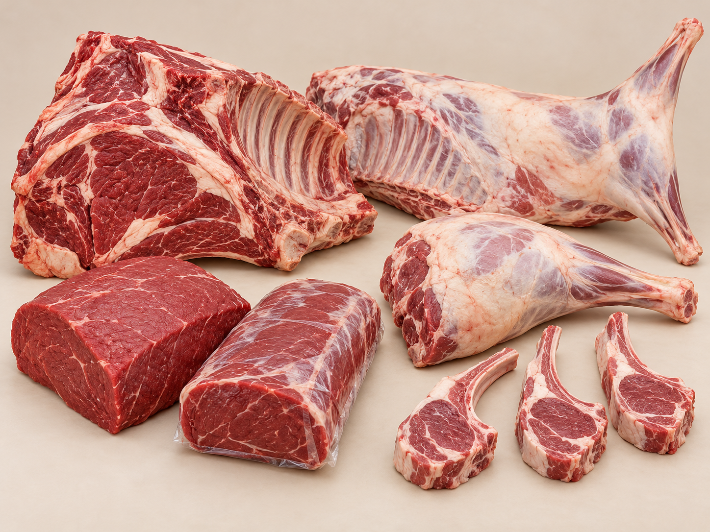 Approved meat assortment