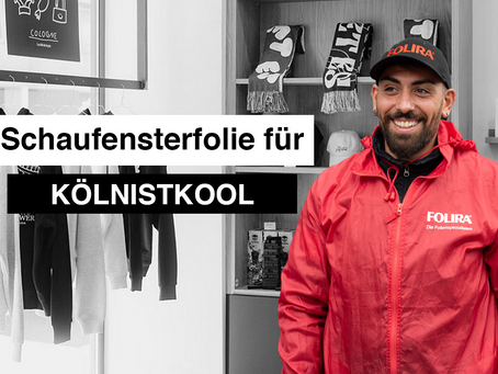 Titelbild Schaufensterfolie Kölnistkool