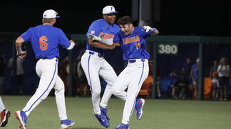 The ball stays in the yard as Gators win game two over Georgia, 2-1