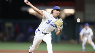 SPROAT, GATOR BATS SILENCE HURRICANES IN GAME ONE