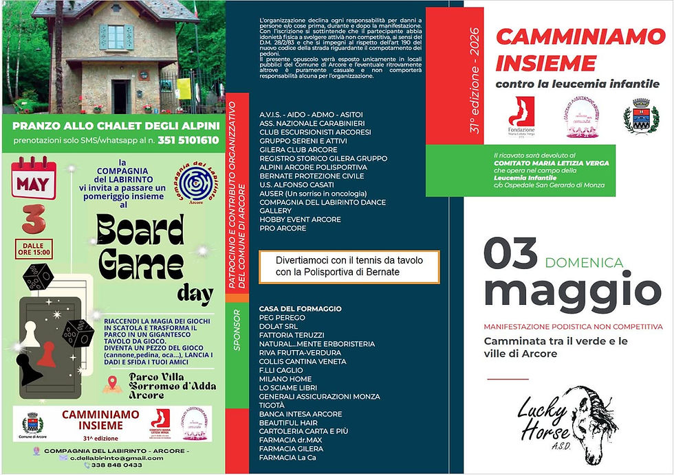 Il Servizio di Trasporto Protetto alla "Camminiamo insieme" 2026