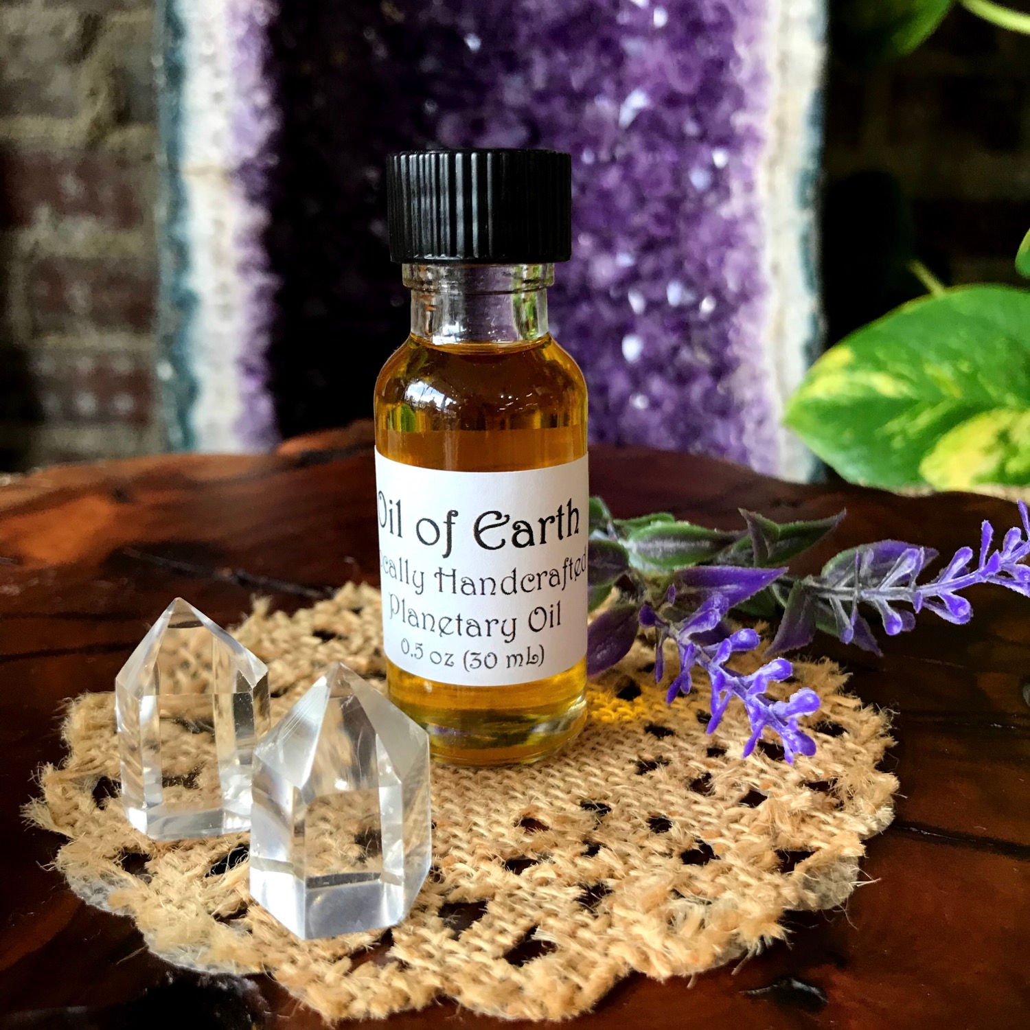 Stone Age Oil of Earth Planetary Spell & Ritual Oil