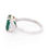 Thumbnail: Luxe Emerald Ring with Epaulette Window