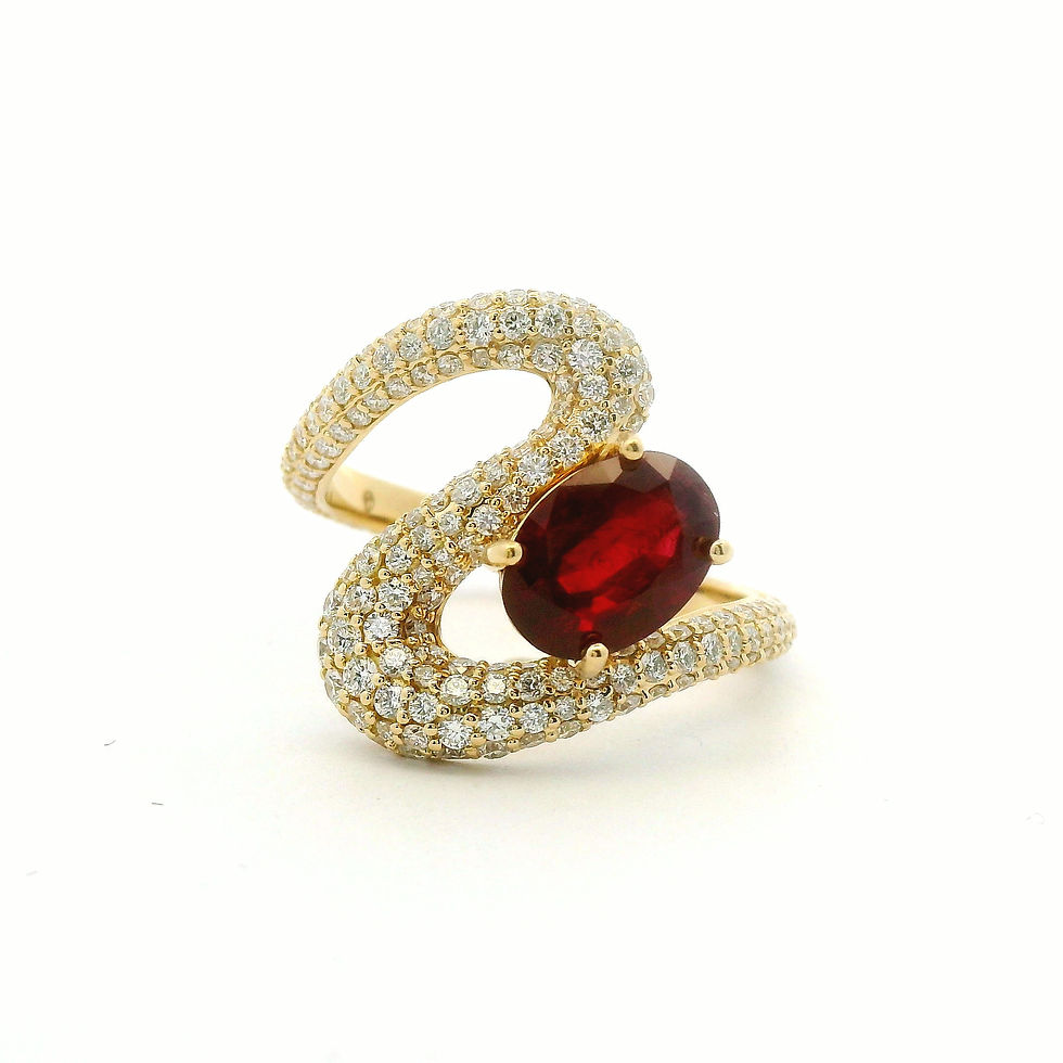 Thumbnail: Oval Ruby Ring