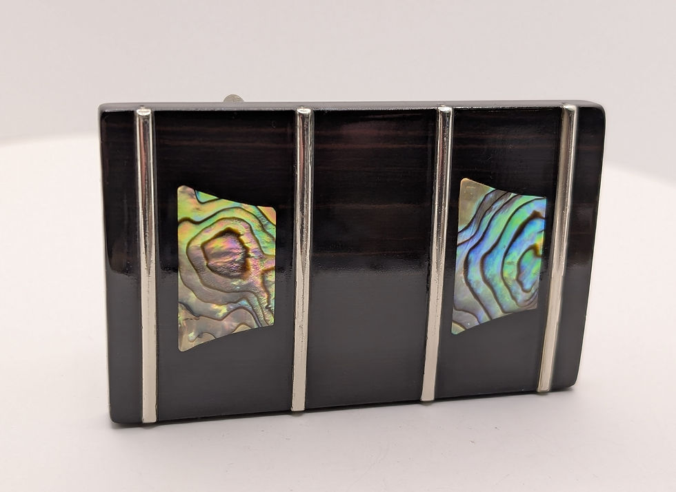 Thumbnail: Ebony wood FretBuckle